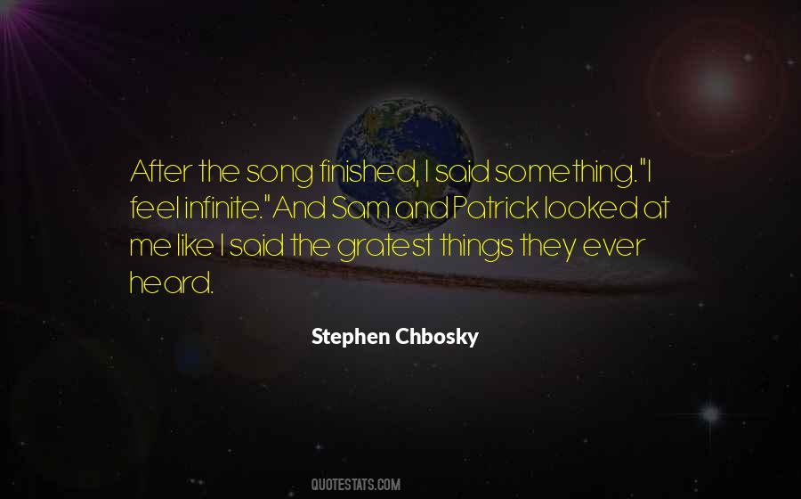 Stephen Chbosky Quotes #334533
