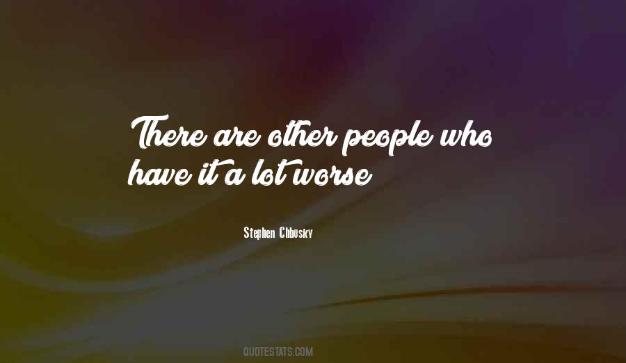 Stephen Chbosky Quotes #74898