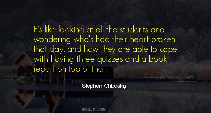 Stephen Chbosky Quotes #95269