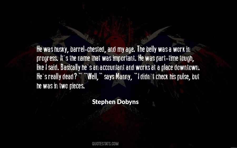 Stephen Dobyns Quotes #1845848