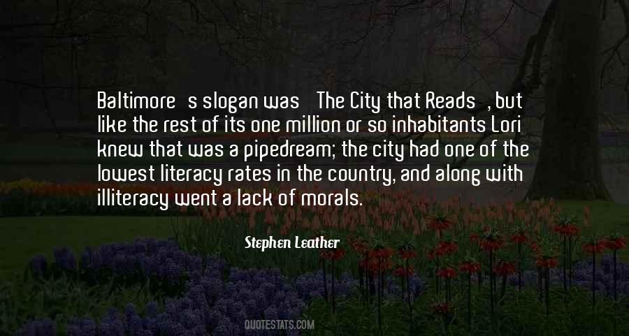 Stephen Leather Quotes #594144