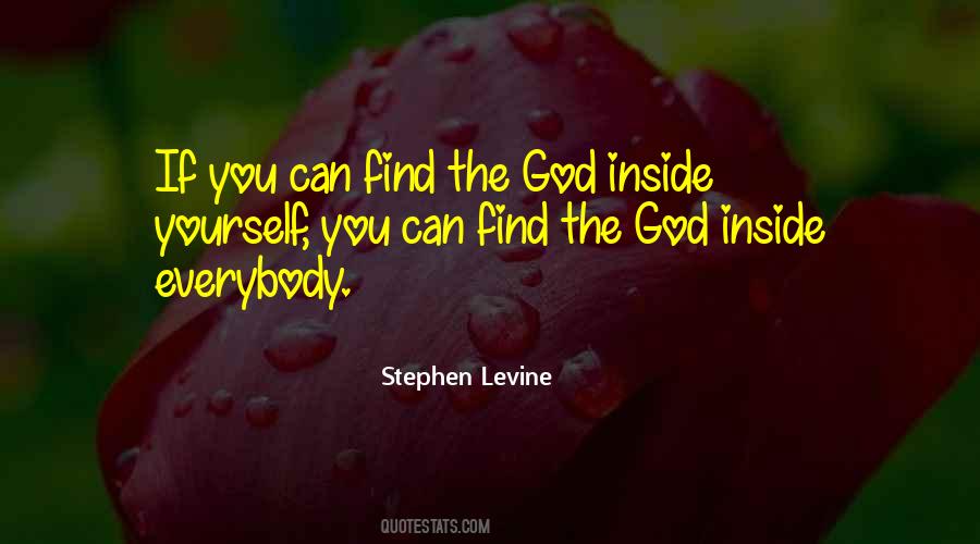 Stephen Levine Quotes #719150