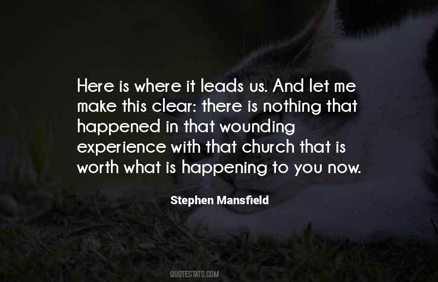 Stephen Mansfield Quotes #1318522