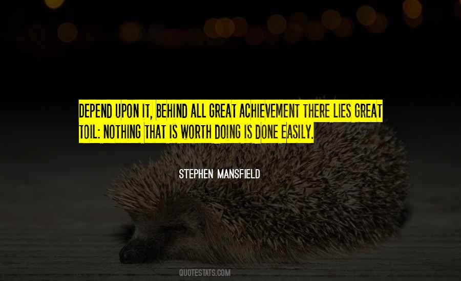 Stephen Mansfield Quotes #81265