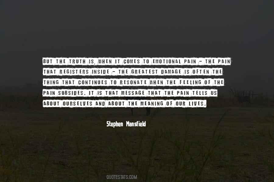 Stephen Mansfield Quotes #845916