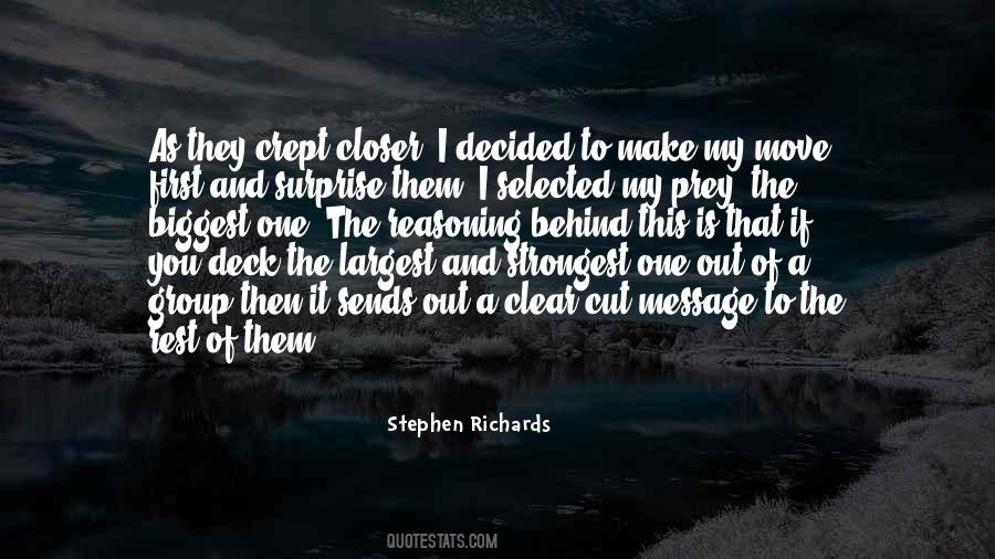 Stephen Richards Quotes #159086