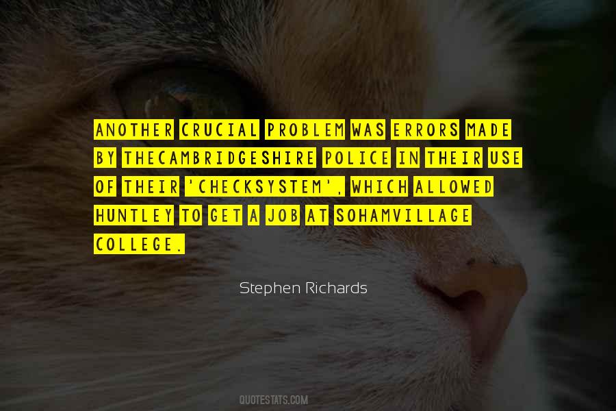 Stephen Richards Quotes #228969