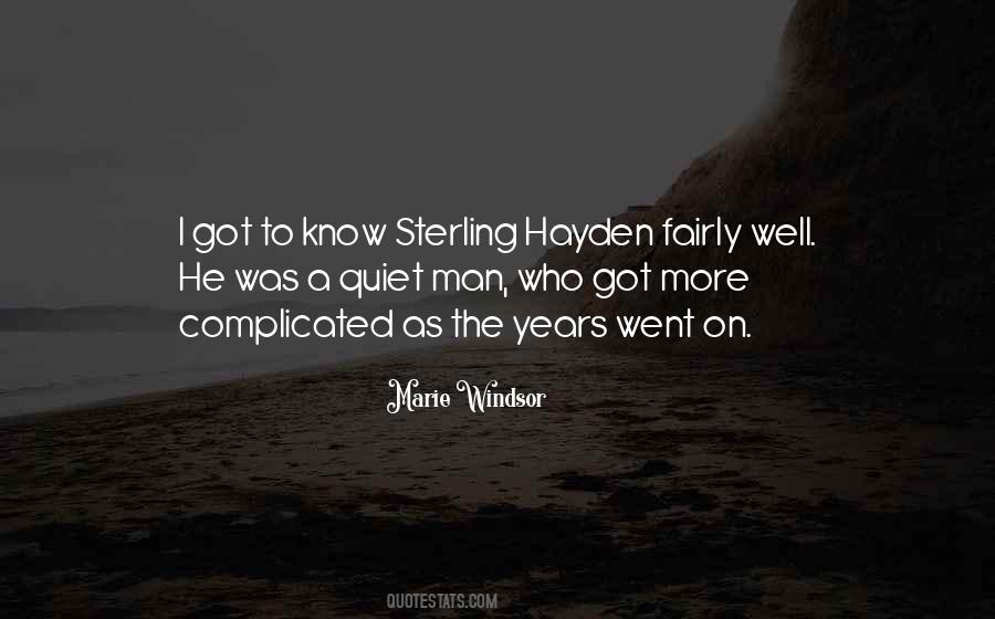 Sterling Hayden Quotes #975071