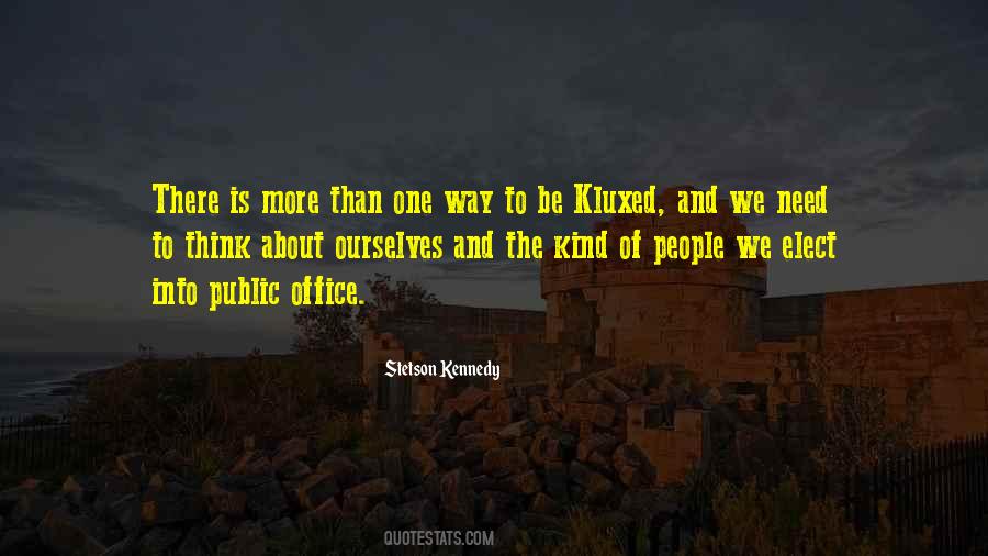 Stetson Kennedy Quotes #1861631