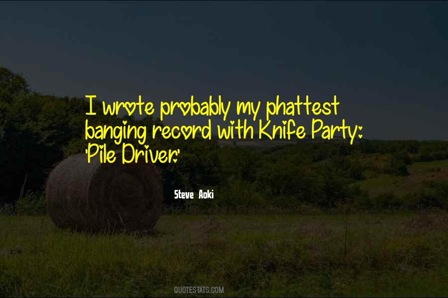 Steve Aoki Quotes #1109413