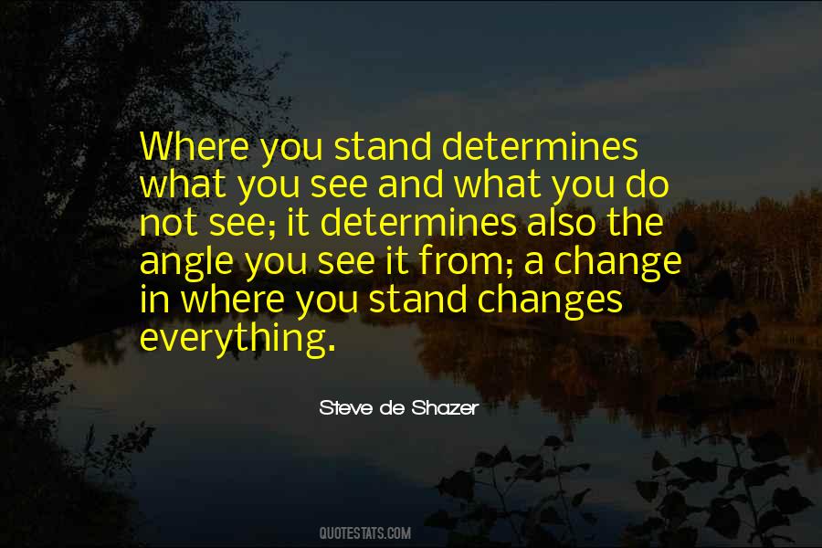 Steve De Shazer Quotes #444975