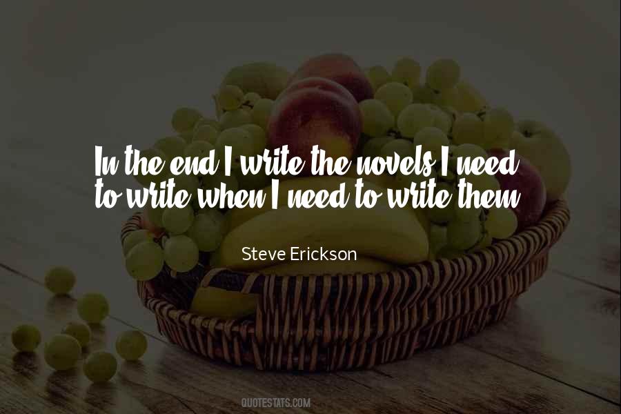 Steve Erickson Quotes #1641398