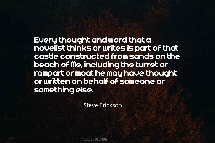 Steve Erickson Quotes #59714