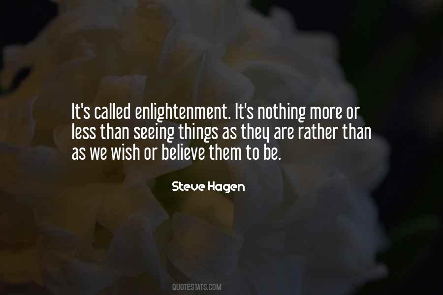 Steve Hagen Quotes #958418