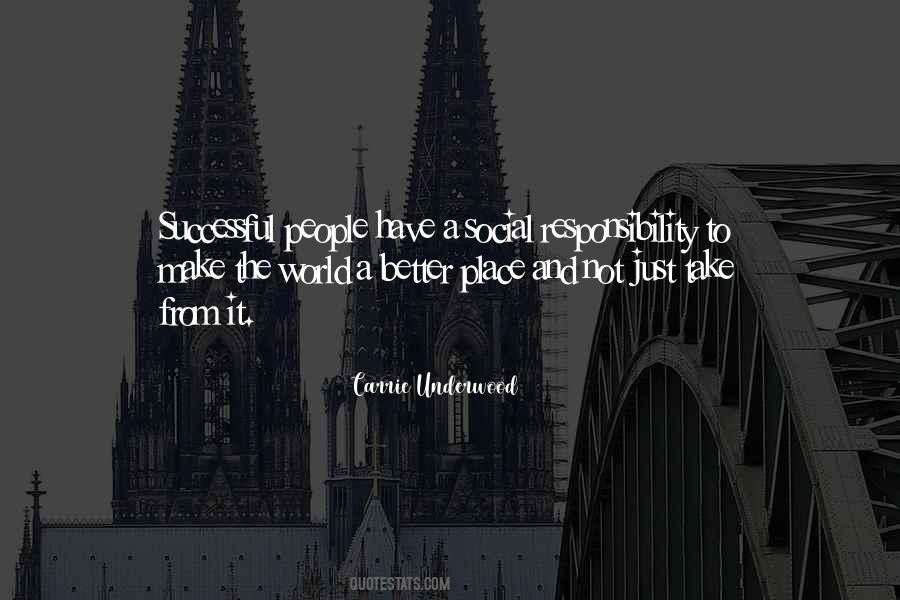 Quotes About Social Responsibility #1253229