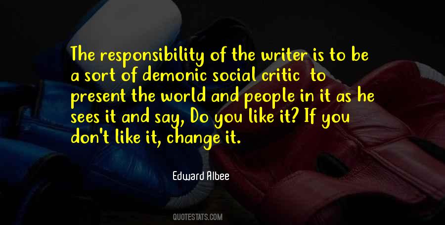 Quotes About Social Responsibility #133520