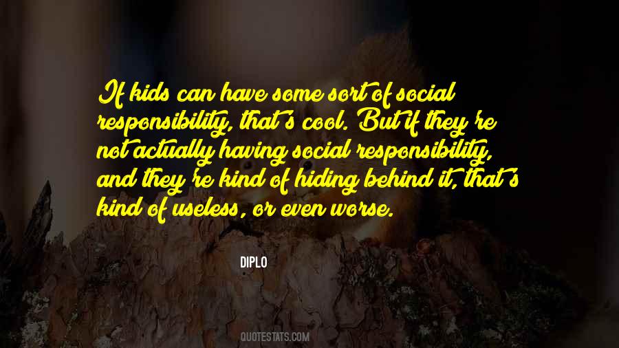 Quotes About Social Responsibility #1535390