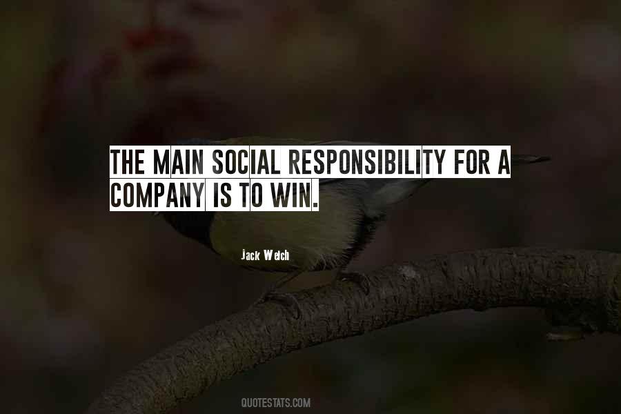 Quotes About Social Responsibility #246811