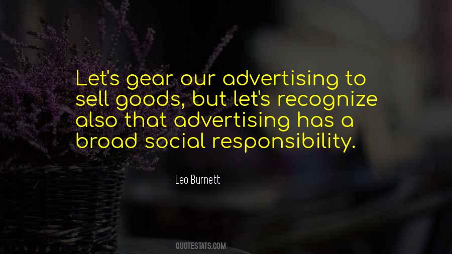 Quotes About Social Responsibility #257662