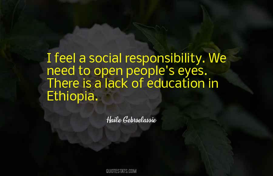 Quotes About Social Responsibility #315756