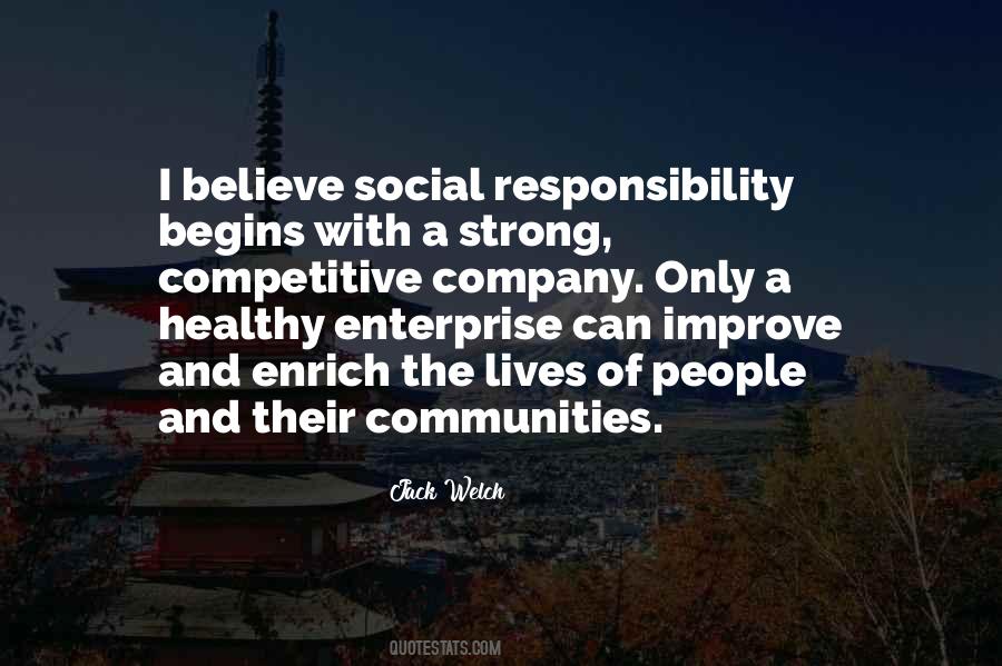 Quotes About Social Responsibility #921913