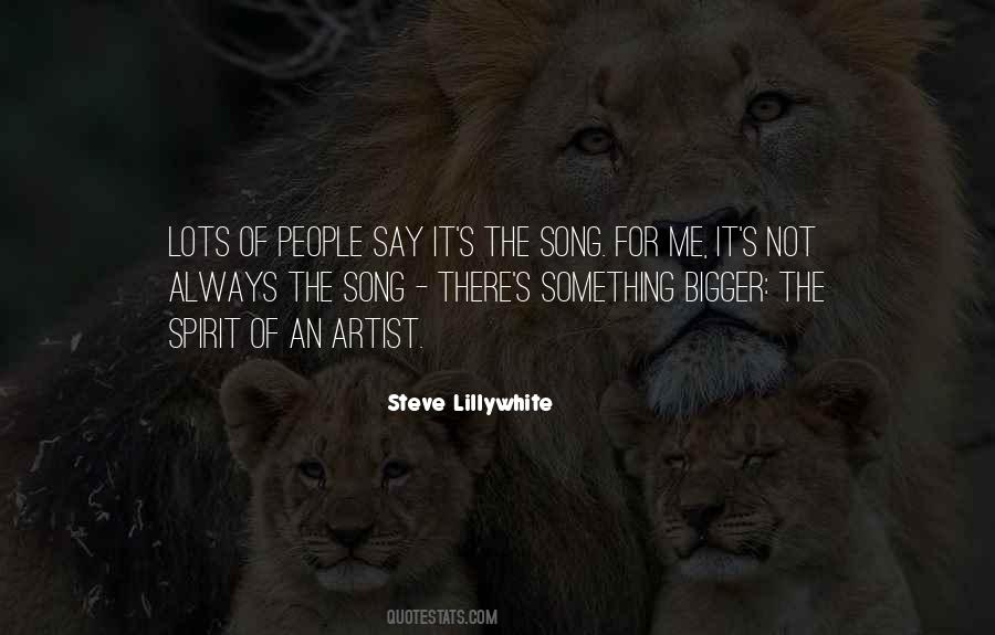 Steve Lillywhite Quotes #1549232