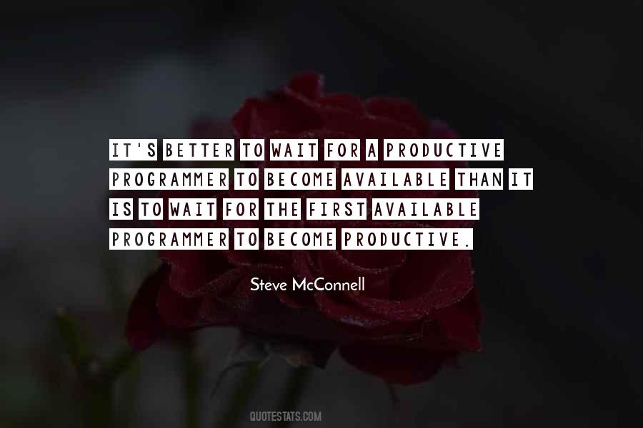 Steve Mcconnell Quotes #1036878