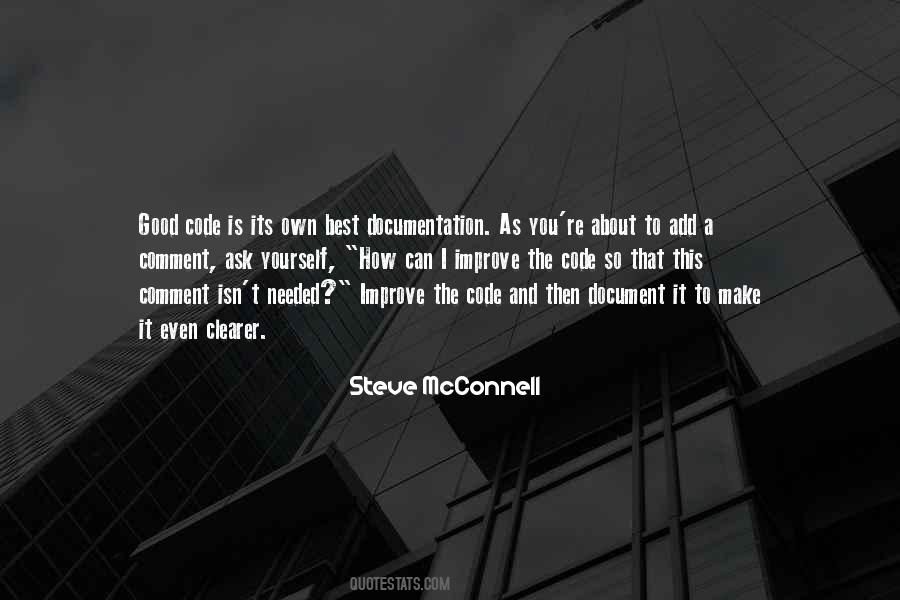 Steve Mcconnell Quotes #16812