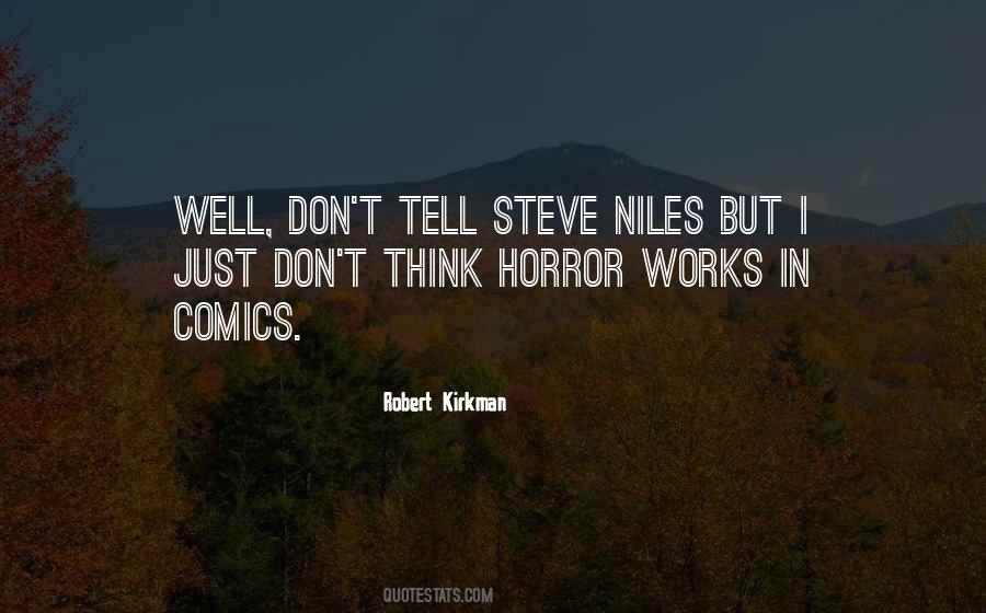 Steve Niles Quotes #568078