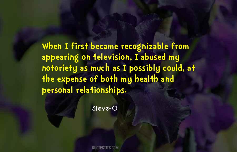 Steve O Quotes #1561320