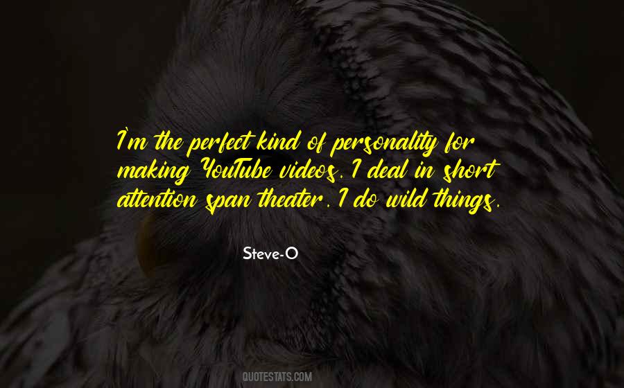 Steve O Quotes #915752