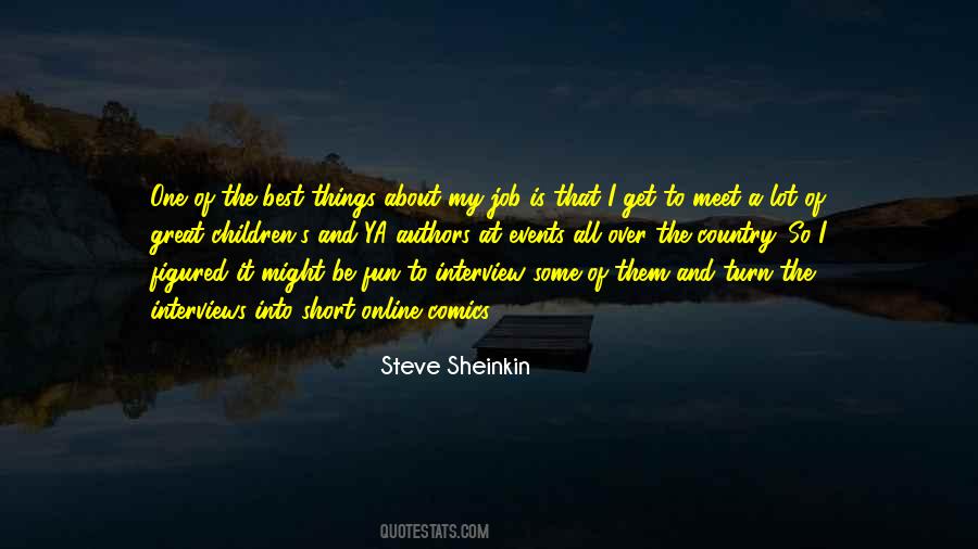 Steve Sheinkin Quotes #926896