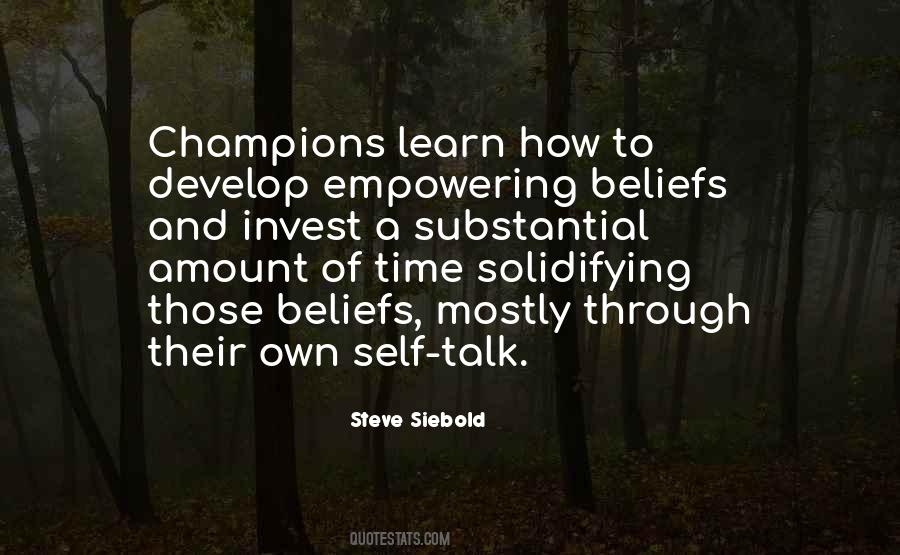 Steve Siebold Quotes #1459412