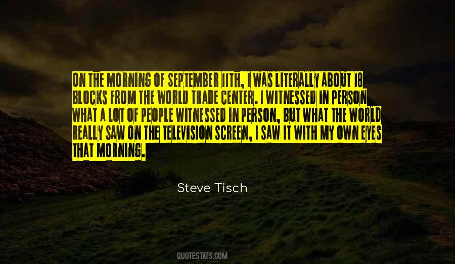 Steve Tisch Quotes #1583135