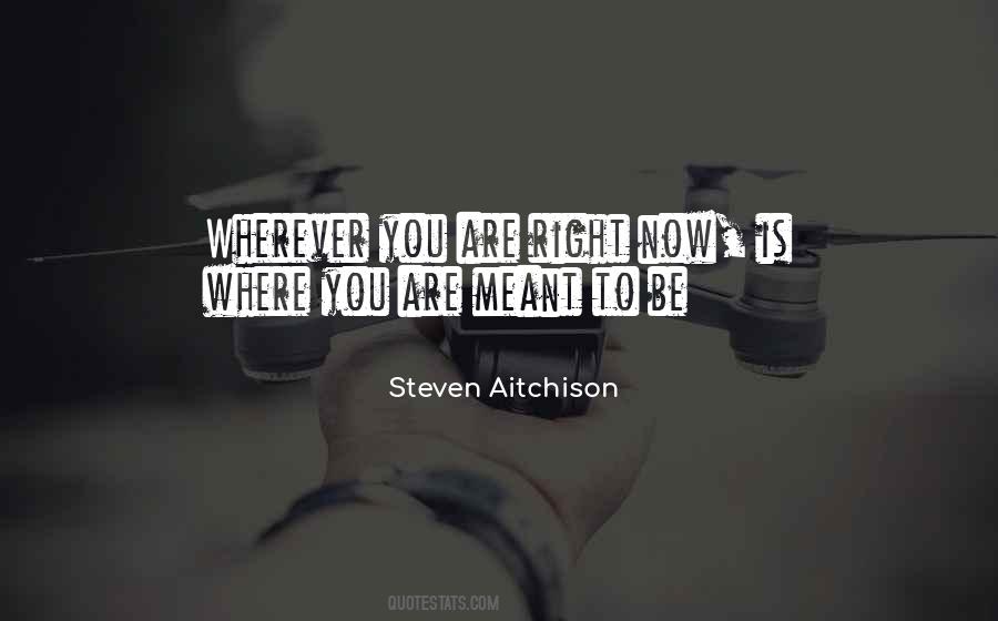 Steven Aitchison Quotes #372227