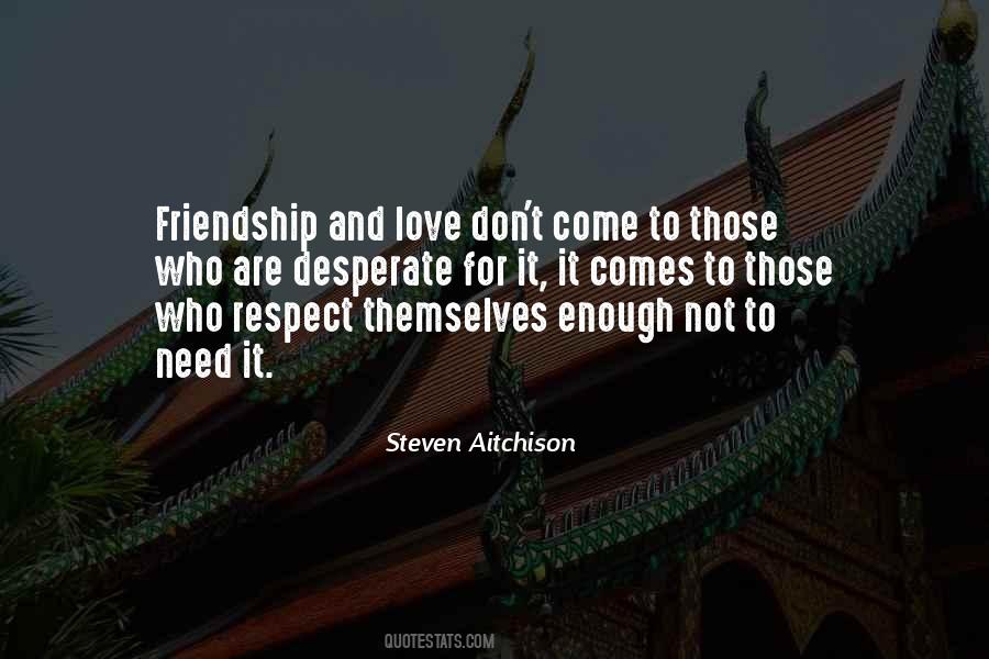 Steven Aitchison Quotes #551431