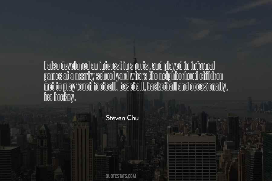 Steven Chu Quotes #662321