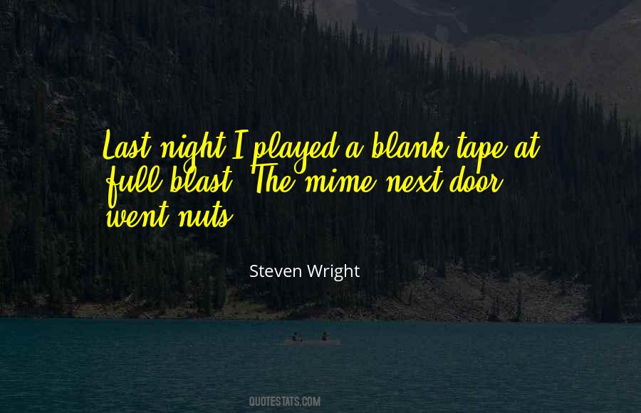 Steven Wright Quotes #109469