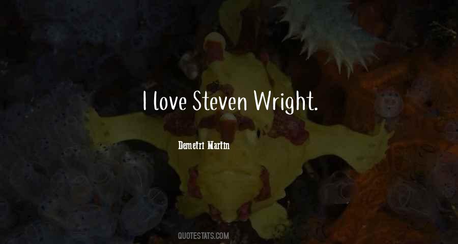 Steven Wright Quotes #1446860