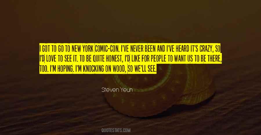 Steven Yeun Quotes #1088418