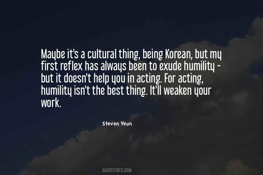 Steven Yeun Quotes #428135