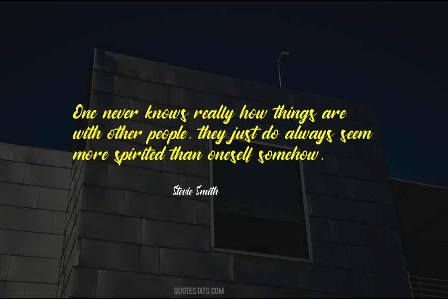 Stevie Smith Quotes #77516