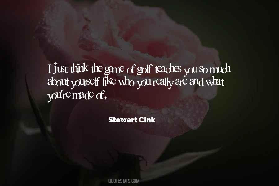 Stewart Cink Quotes #1127831