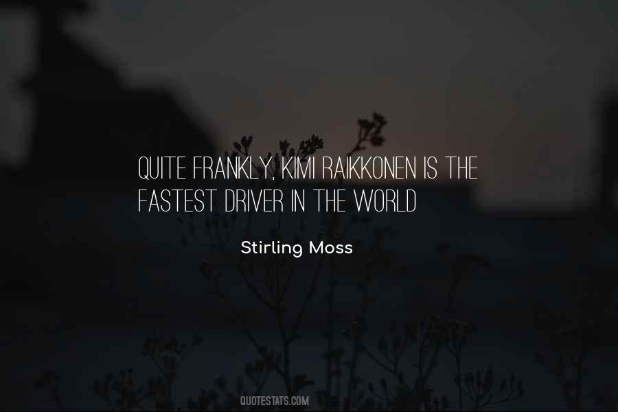 Stirling Moss Quotes #781393