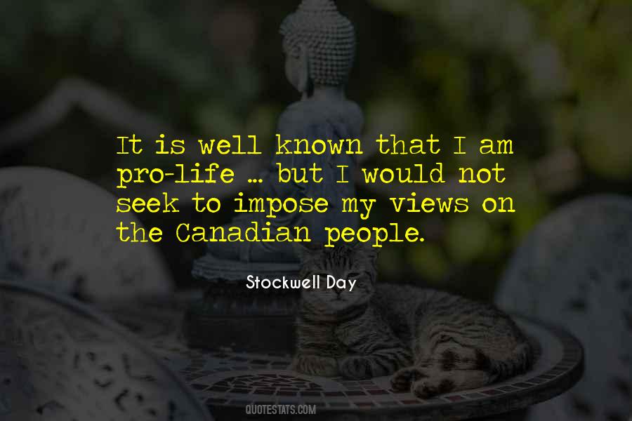 Stockwell Day Quotes #1803754
