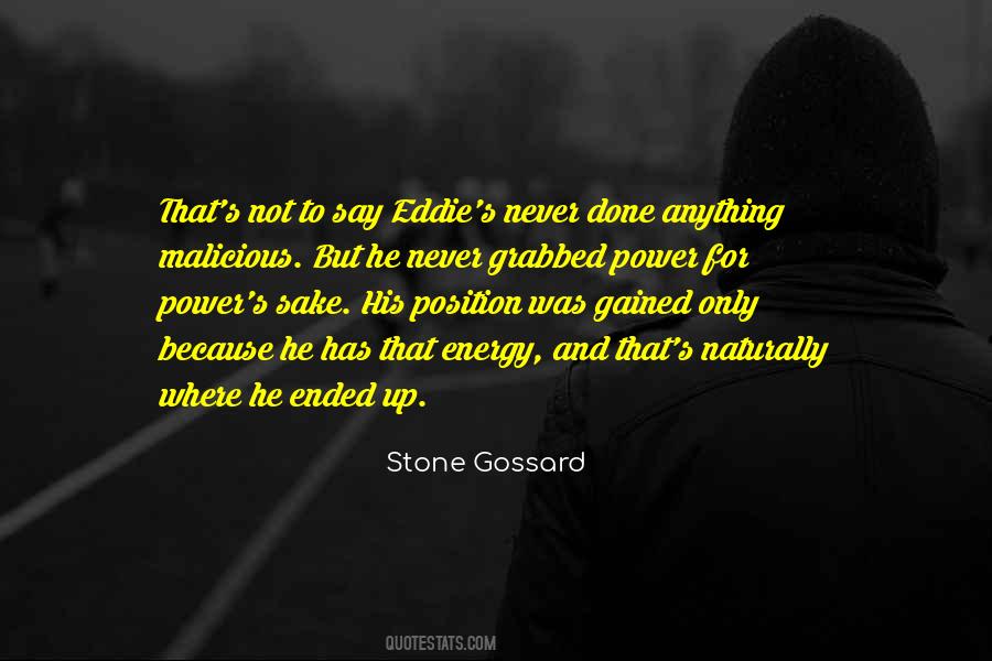 Stone Gossard Quotes #1397514