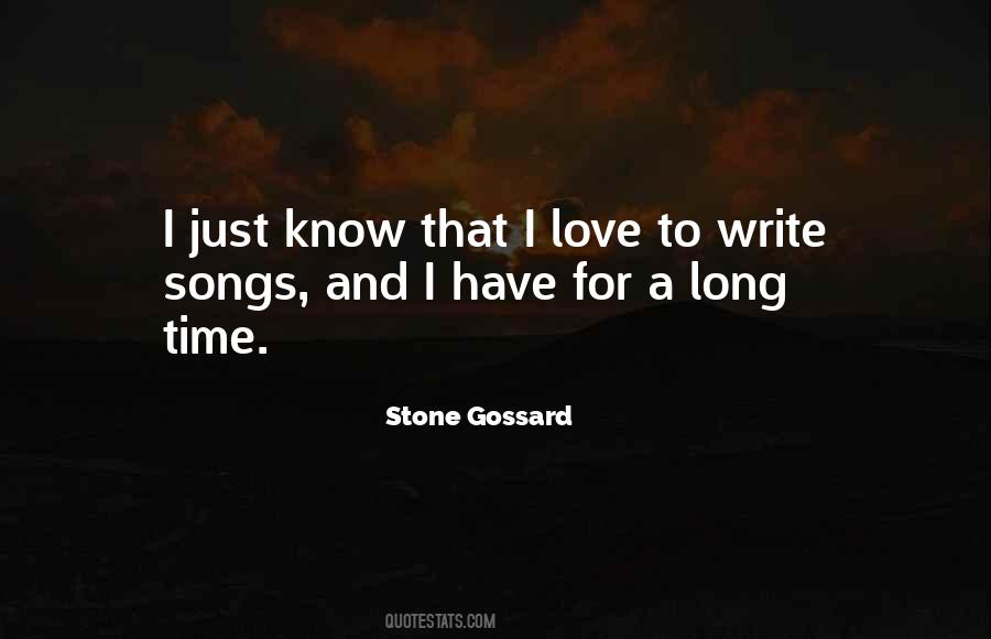 Stone Gossard Quotes #1661803