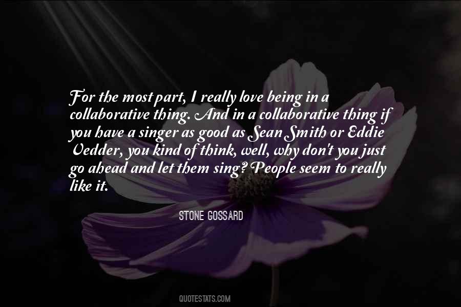 Stone Gossard Quotes #447167