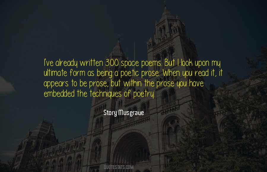 Story Musgrave Quotes #1793684