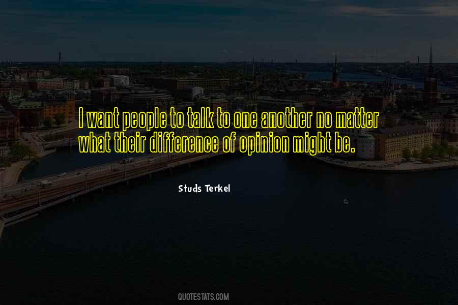 Studs Terkel Quotes #1231090